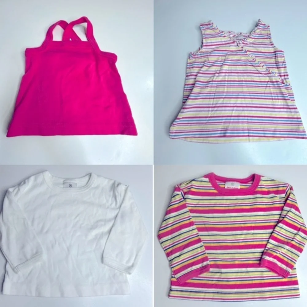 Hanna Andersson Girls Shirt Bundle Size 18-24‎ Months (80 cm)